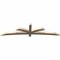 Ekena Millwork Davenport Smooth Timber Gable Bracket, Douglas Fir, 96"W x 24"H x 3 1/2"D x 3 1/2"F, 6/12 Pitch GBW096X24X0404DAV00SDF - alternate 3